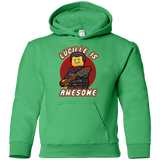 Sweatshirts Irish Green / YS Lucille is Awesome Youth Hoodie