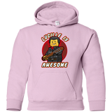 Sweatshirts Light Pink / YS Lucille is Awesome Youth Hoodie