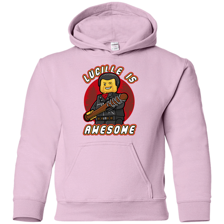 Sweatshirts Light Pink / YS Lucille is Awesome Youth Hoodie