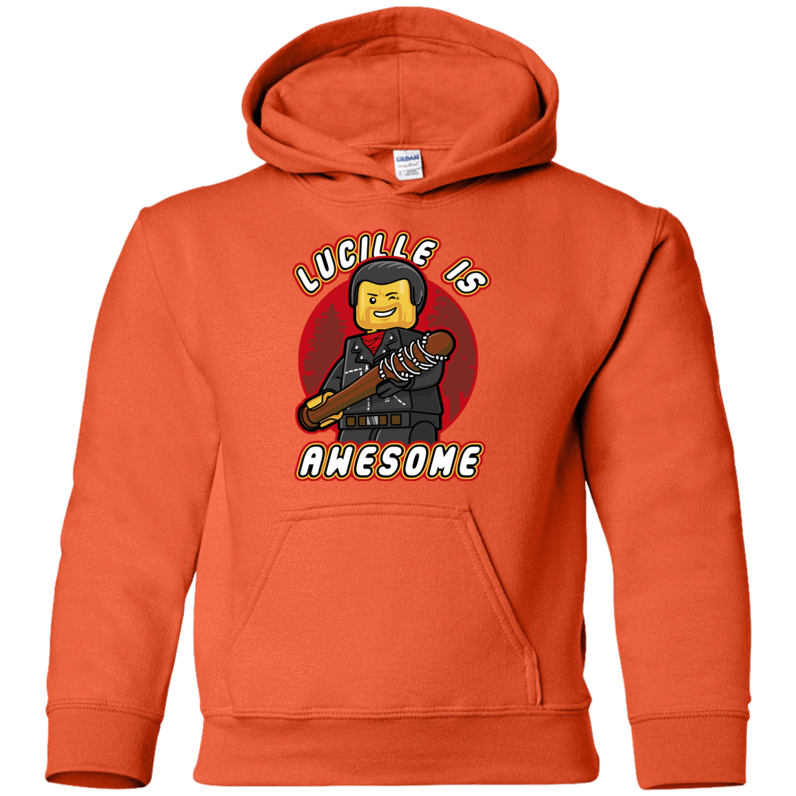 Sweatshirts Orange / YS Lucille is Awesome Youth Hoodie