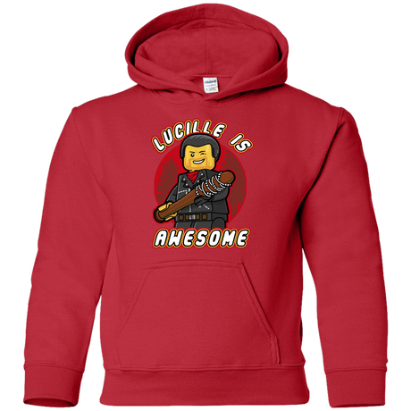 Sweatshirts Red / YS Lucille is Awesome Youth Hoodie