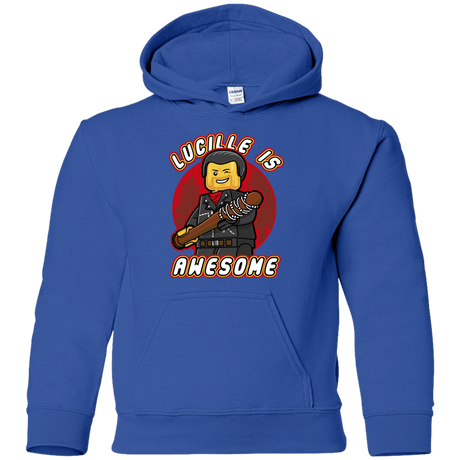 Sweatshirts Royal / YS Lucille is Awesome Youth Hoodie