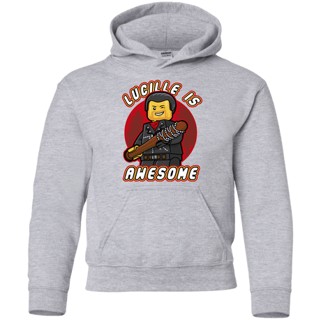 Sweatshirts Sport Grey / YS Lucille is Awesome Youth Hoodie