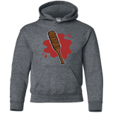 Sweatshirts Dark Heather / YS Lucille Youth Hoodie