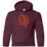 Sweatshirts Maroon / YS Lucille Youth Hoodie