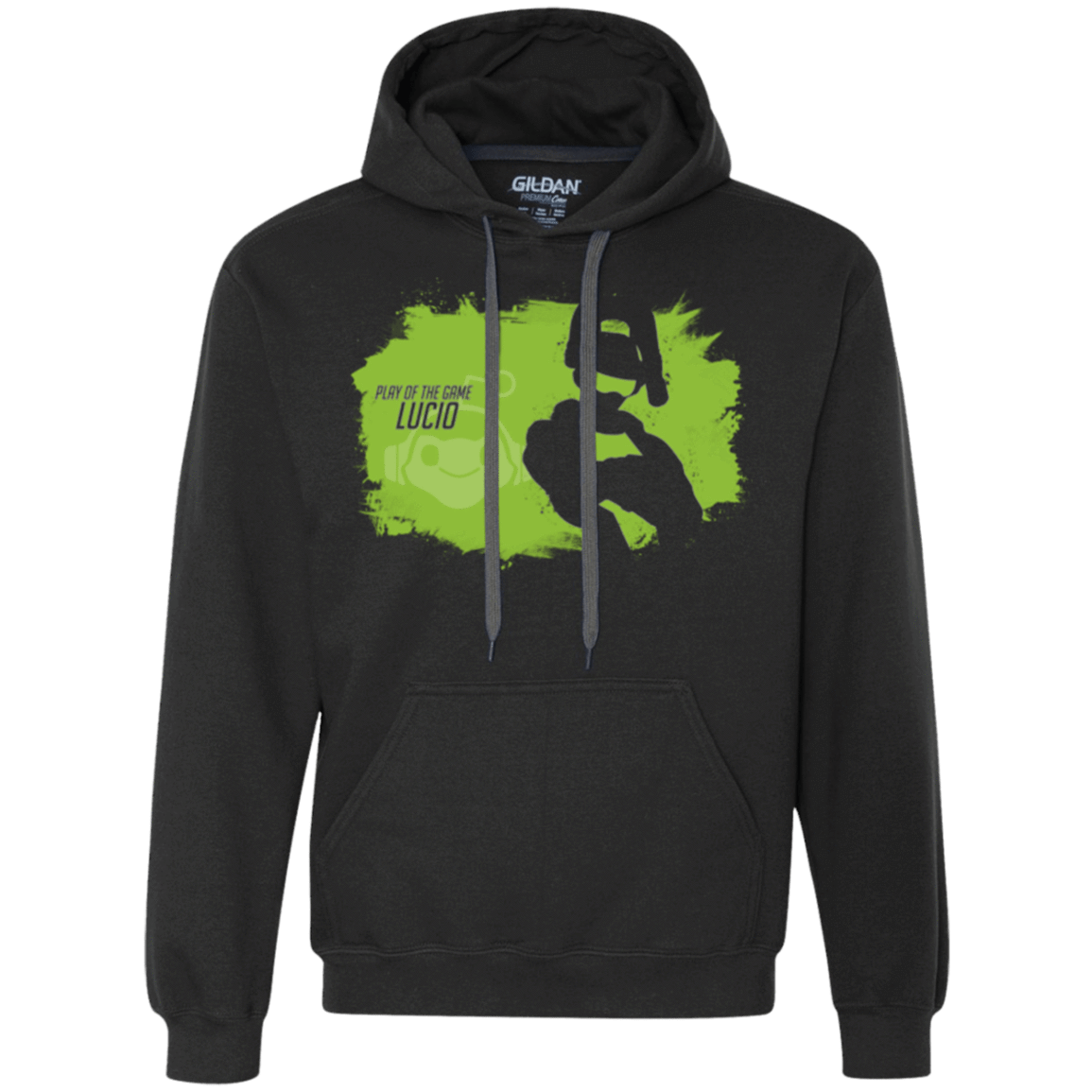 Sweatshirts Black / Small Lucio Base Premium Fleece Hoodie