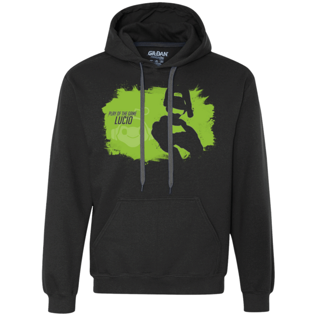 Sweatshirts Black / Small Lucio Base Premium Fleece Hoodie