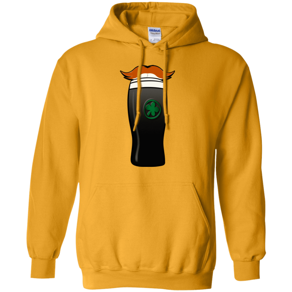 Sweatshirts Gold / Small Luck of The Irish Pullover Hoodie
