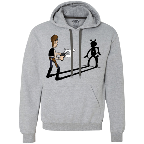 Sweatshirts Sport Grey / S Lucky Han Premium Fleece Hoodie