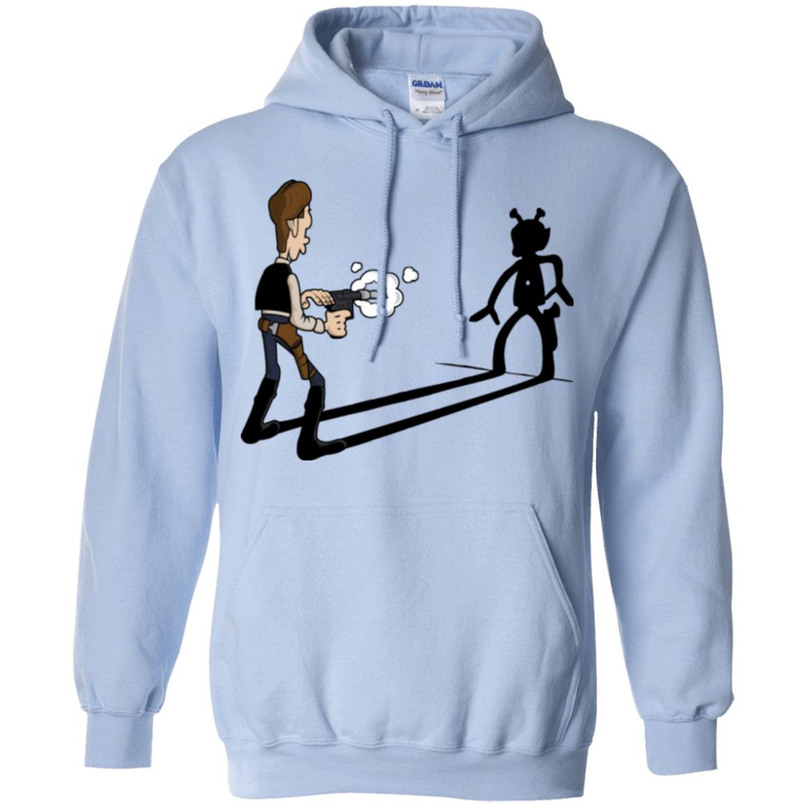 Sweatshirts Light Blue / S Lucky Han Pullover Hoodie