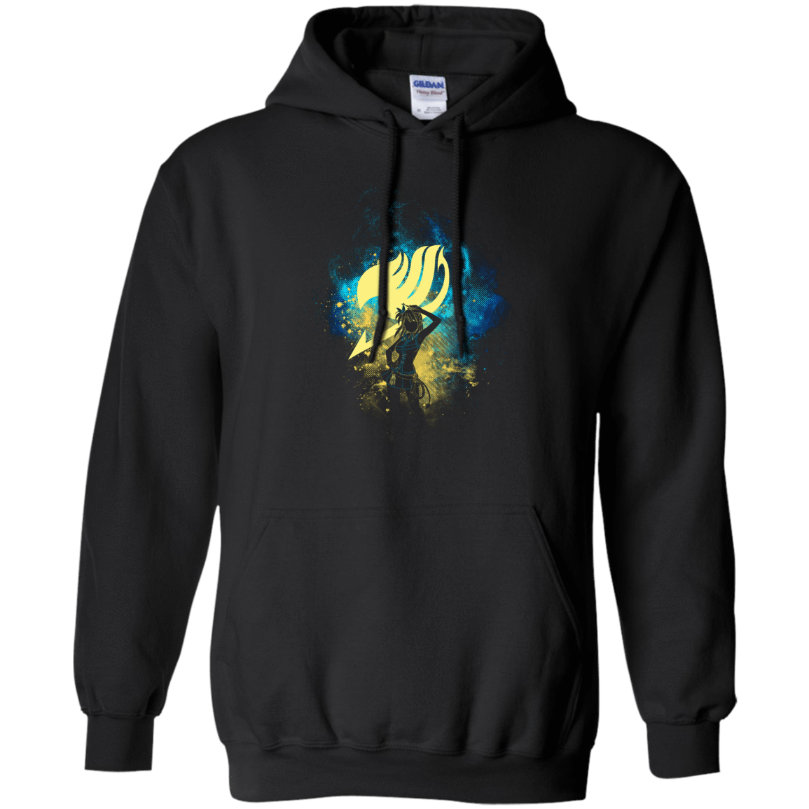 Sweatshirts Black / Small LUCY ART Pullover Hoodie