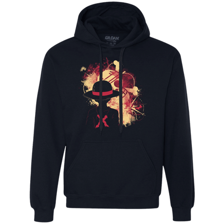 Sweatshirts Navy / S Luffy 2018 Premium Fleece Hoodie