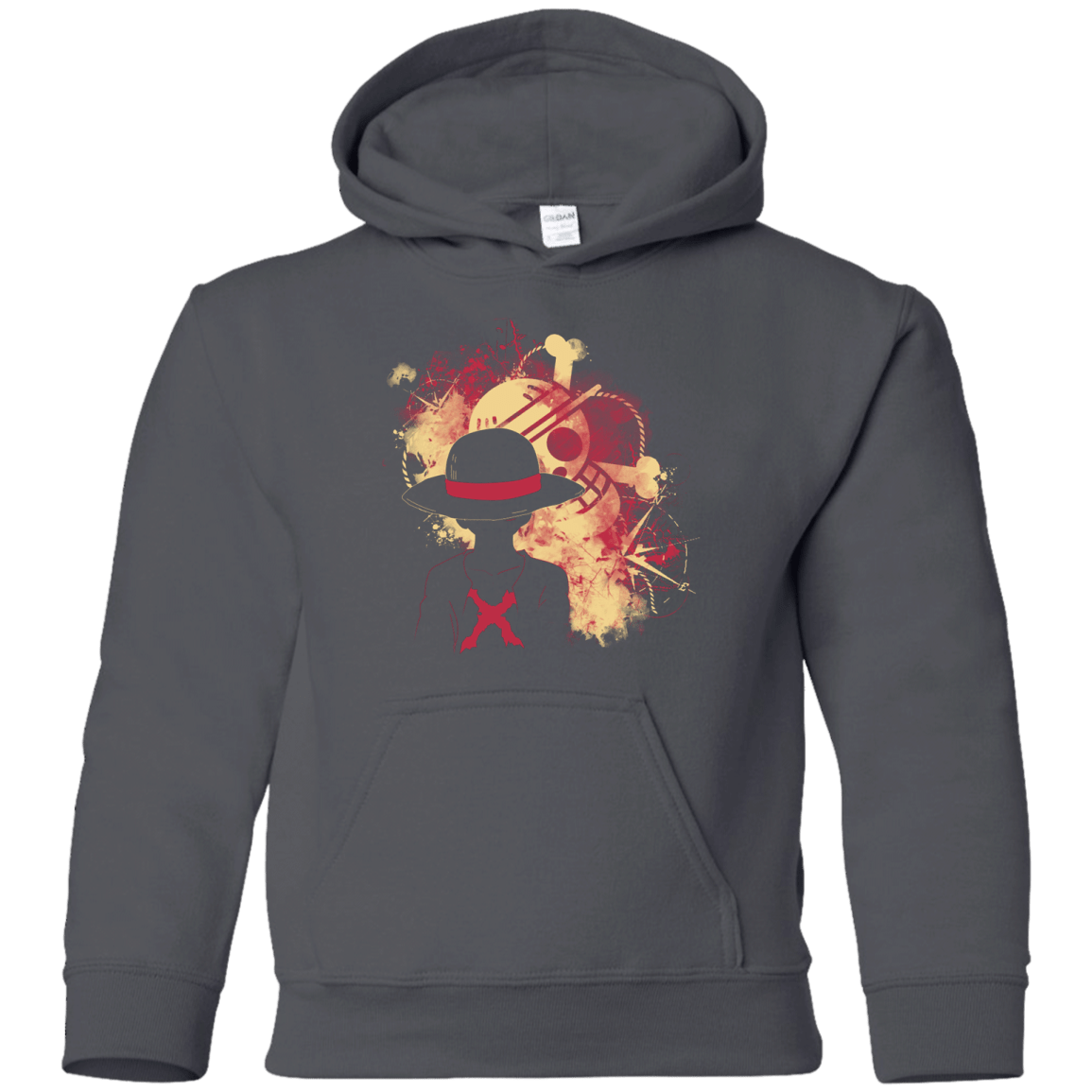 Sweatshirts Charcoal / YS Luffy 2018 Youth Hoodie