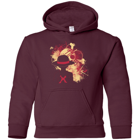 Sweatshirts Maroon / YS Luffy 2018 Youth Hoodie