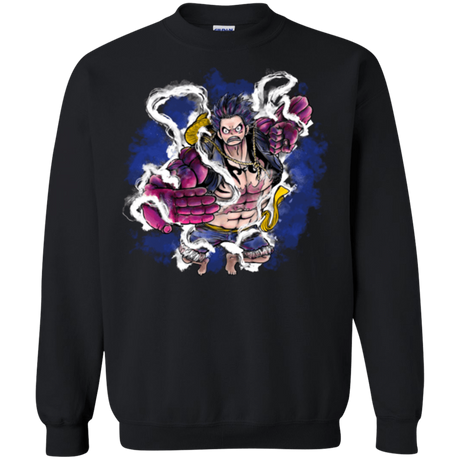 Sweatshirts Black / Small Luffy 3 Crewneck Sweatshirt