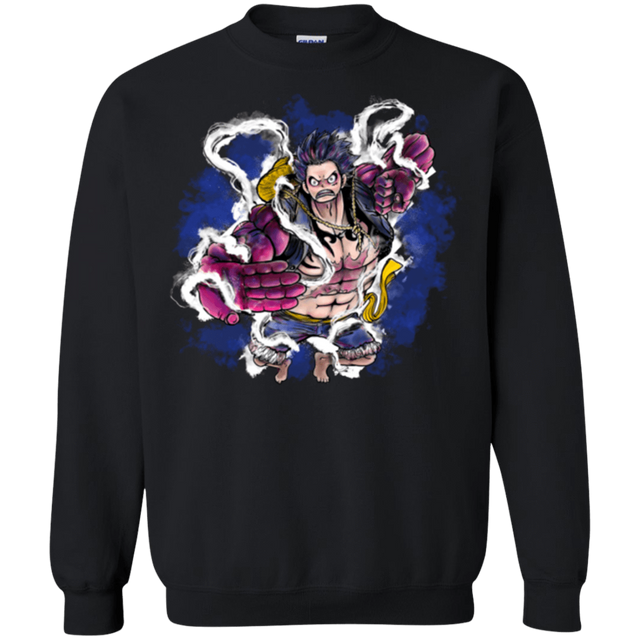 Sweatshirts Black / Small Luffy 3 Crewneck Sweatshirt