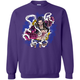 Sweatshirts Purple / Small Luffy 3 Crewneck Sweatshirt