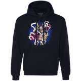 Sweatshirts Navy / Small Luffy 3 Premium Fleece Hoodie