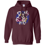 Sweatshirts Maroon / Small Luffy 3 Pullover Hoodie