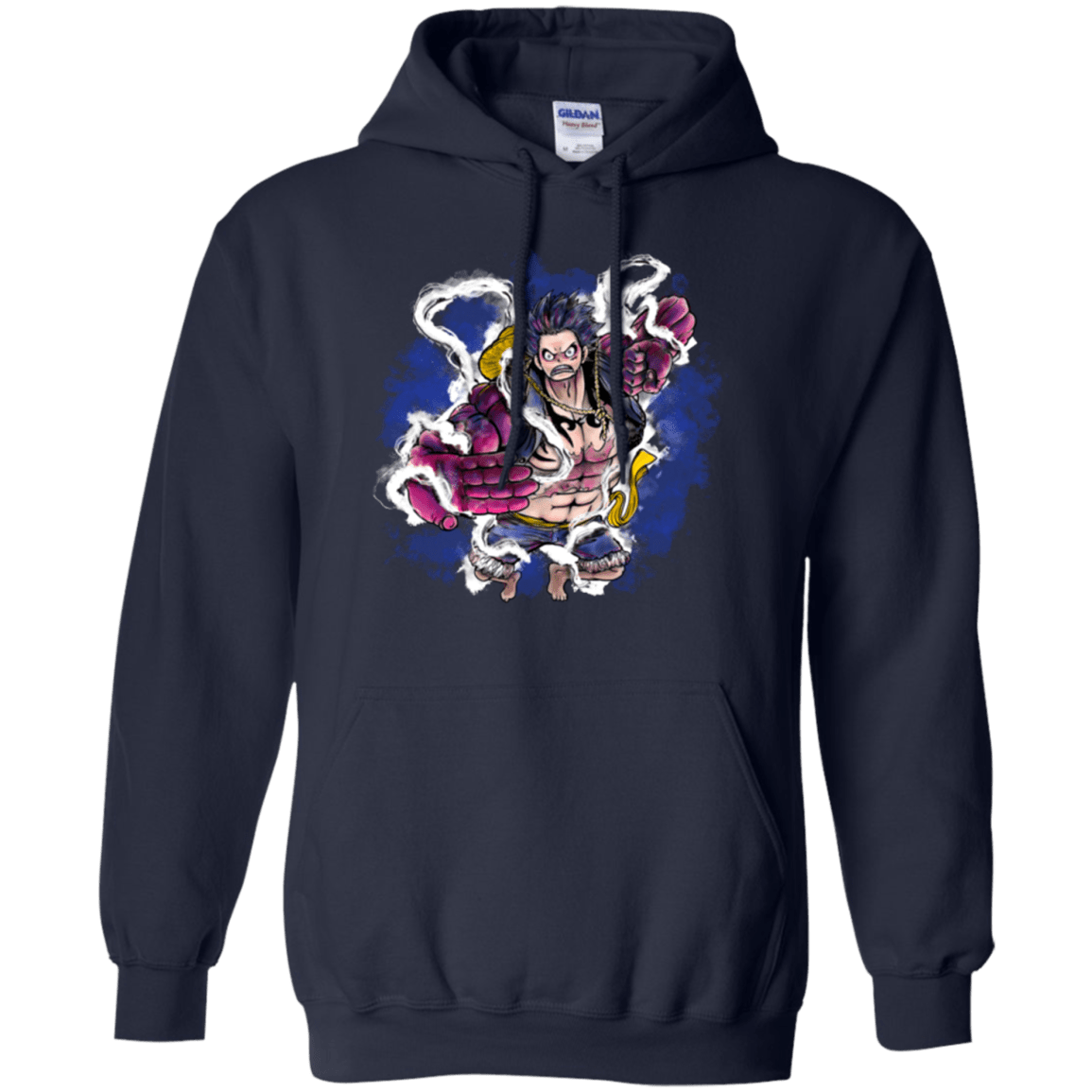 Sweatshirts Navy / Small Luffy 3 Pullover Hoodie