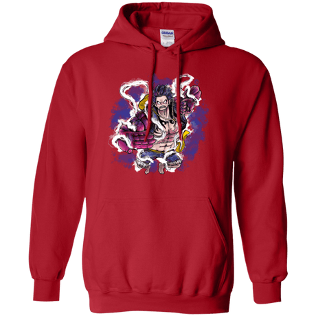 Sweatshirts Red / Small Luffy 3 Pullover Hoodie
