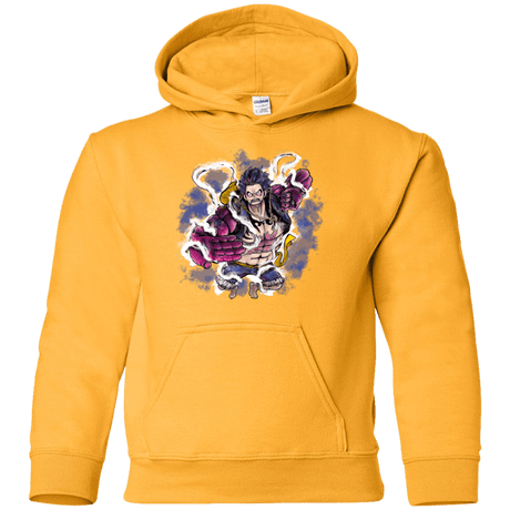 Sweatshirts Gold / YS Luffy 3 Youth Hoodie