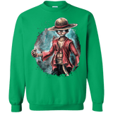 Sweatshirts Irish Green / Small LUFFY Crewneck Sweatshirt