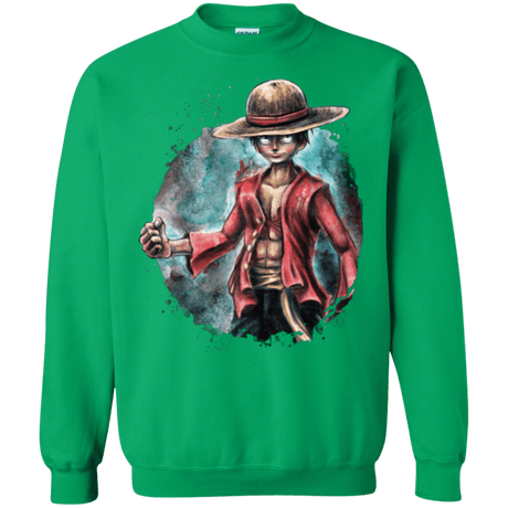 Sweatshirts Irish Green / Small LUFFY Crewneck Sweatshirt