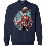 Sweatshirts Navy / Small LUFFY Crewneck Sweatshirt
