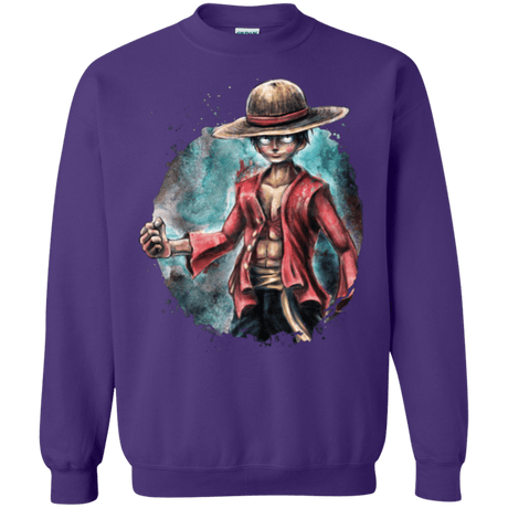 Sweatshirts Purple / Small LUFFY Crewneck Sweatshirt