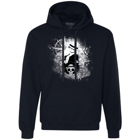 Sweatshirts Navy / Small Luffy Premium Fleece Hoodie