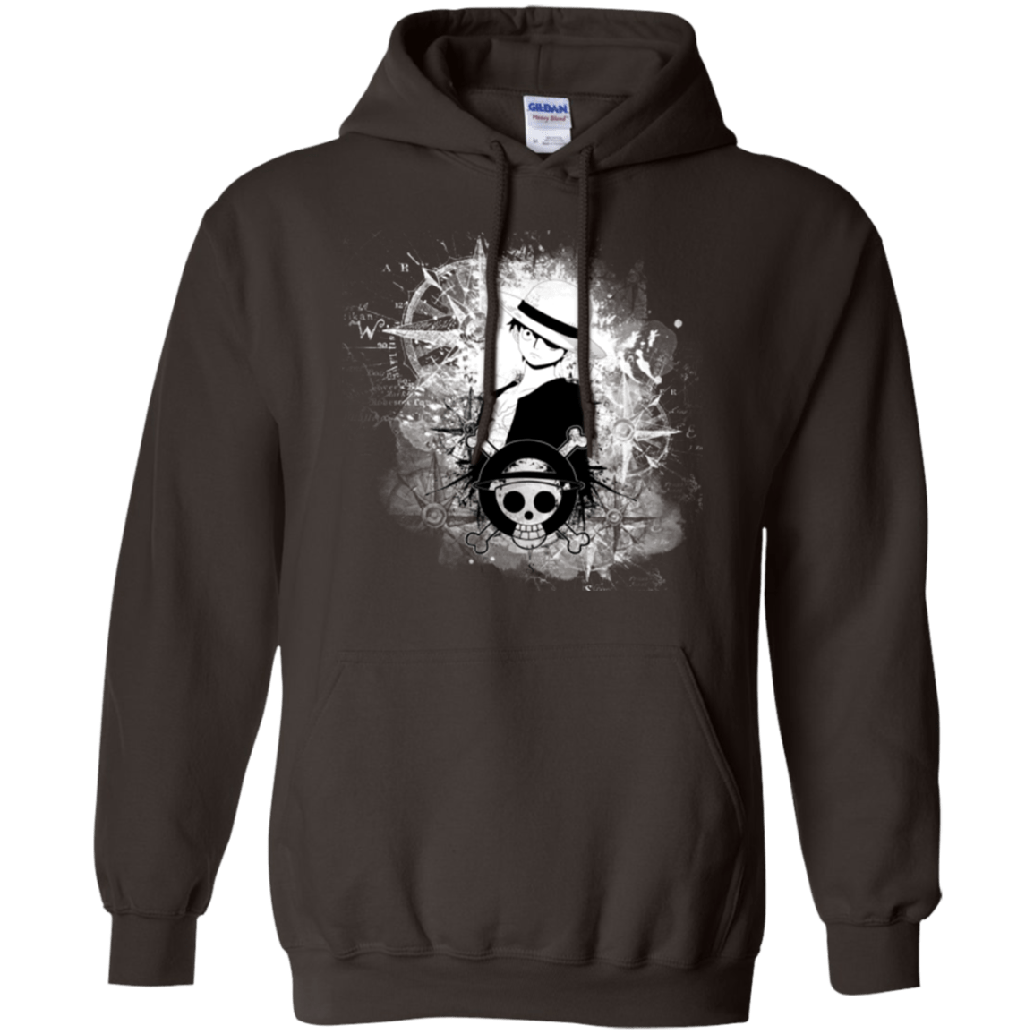 Sweatshirts Dark Chocolate / Small Luffy Pullover Hoodie