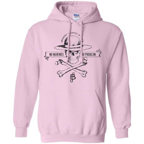 Sweatshirts Light Pink / Small Luffy Pullover Hoodie