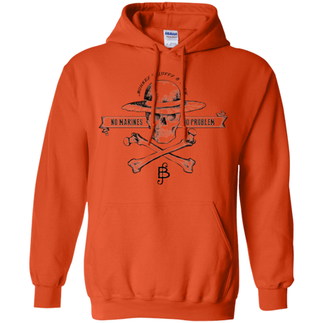 Sweatshirts Orange / Small Luffy Pullover Hoodie