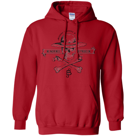 Sweatshirts Red / Small Luffy Pullover Hoodie