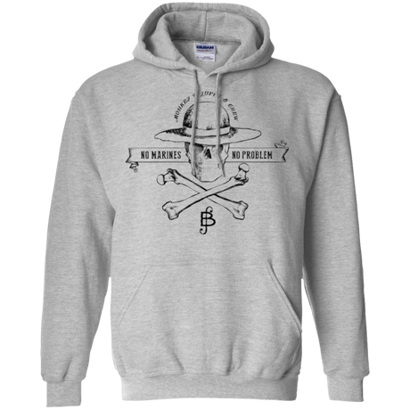 Sweatshirts Sport Grey / Small Luffy Pullover Hoodie