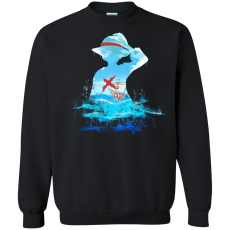 Sweatshirts Black / Small Luffy sea 2 Crewneck Sweatshirt