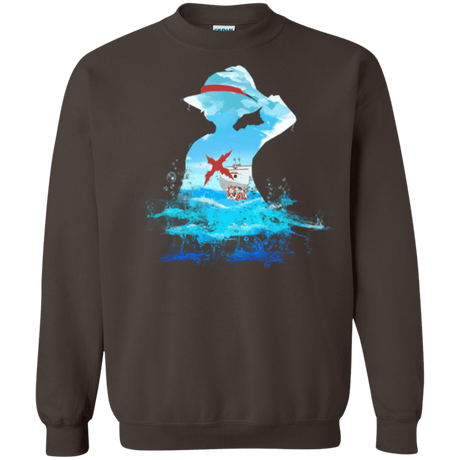 Sweatshirts Dark Chocolate / Small Luffy sea 2 Crewneck Sweatshirt