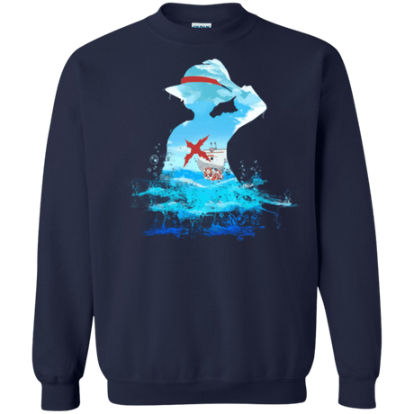 Sweatshirts Navy / Small Luffy sea 2 Crewneck Sweatshirt