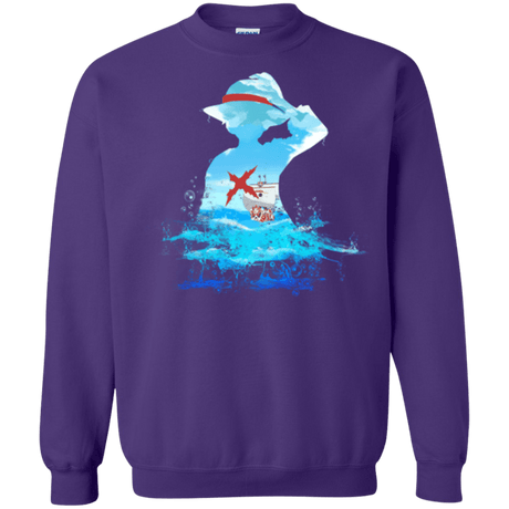 Sweatshirts Purple / Small Luffy sea 2 Crewneck Sweatshirt