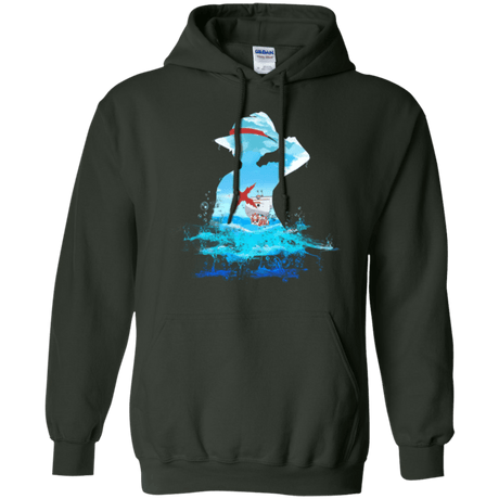 Sweatshirts Forest Green / Small Luffy sea 2 Pullover Hoodie