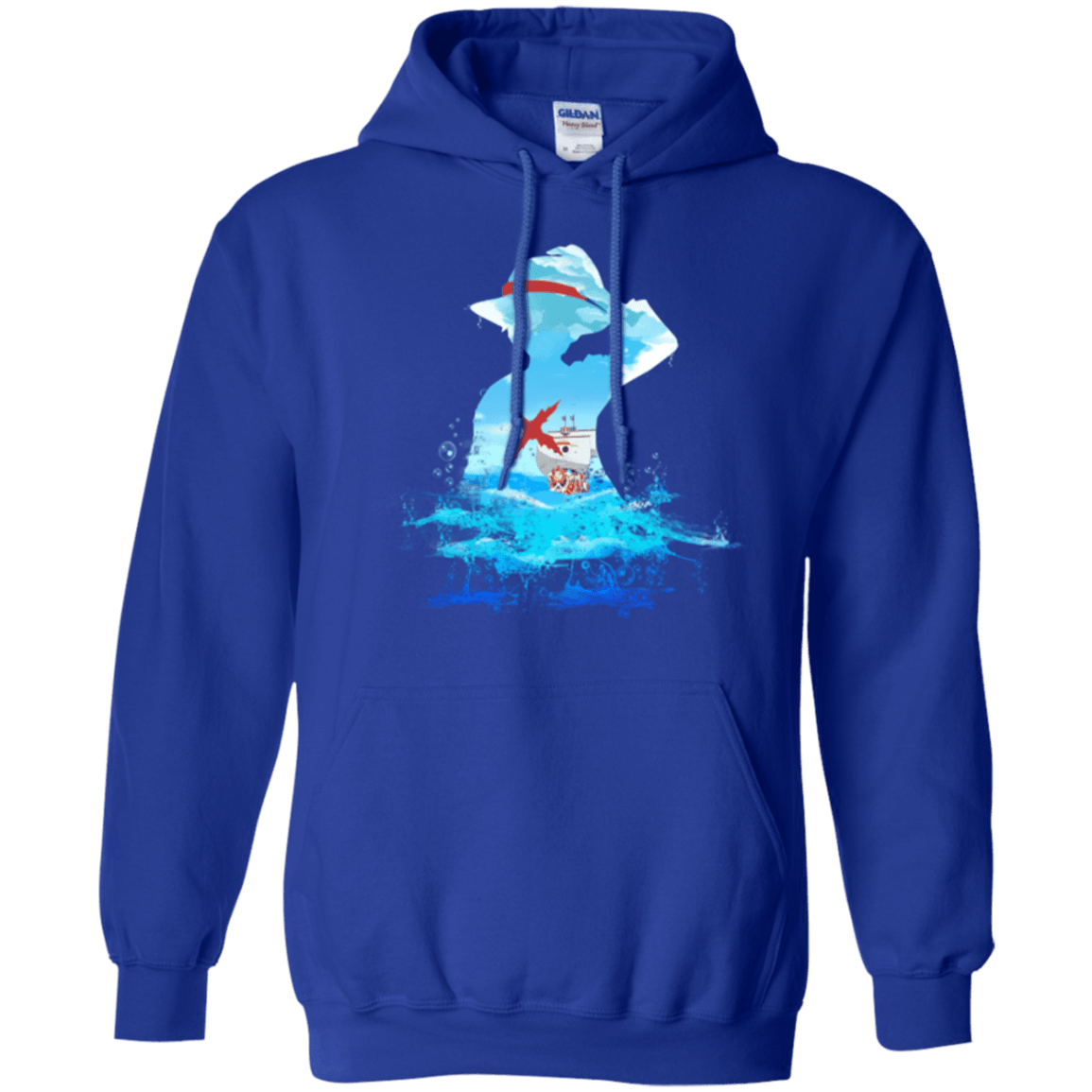 Sweatshirts Royal / Small Luffy sea 2 Pullover Hoodie
