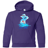 Sweatshirts Purple / YS Luffy sea 2 Youth Hoodie
