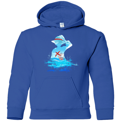 Sweatshirts Royal / YS Luffy sea 2 Youth Hoodie