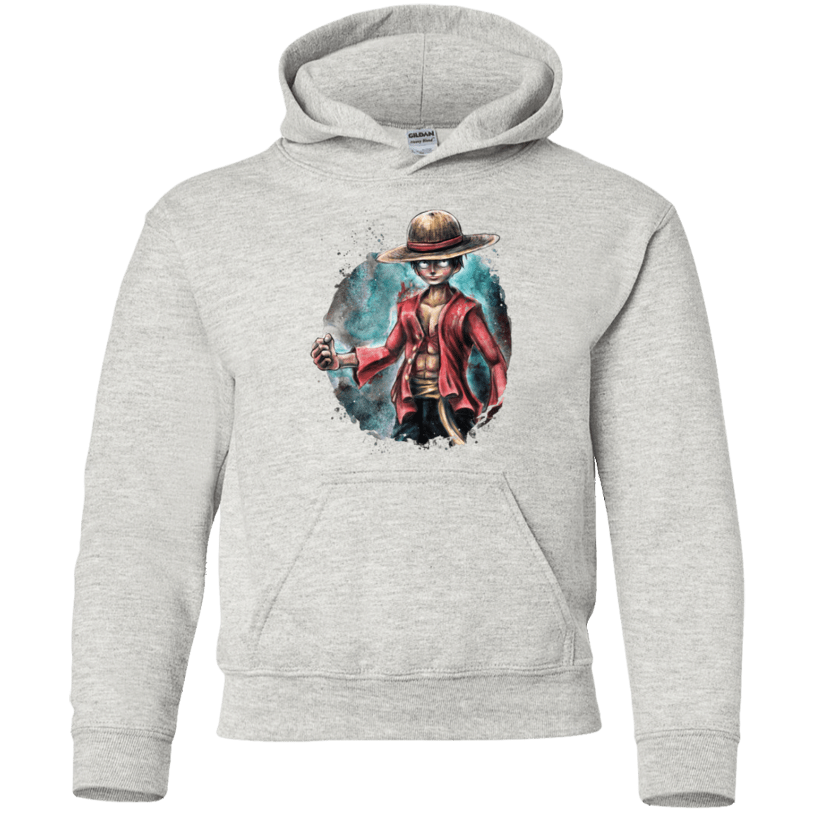 Sweatshirts Ash / YS LUFFY Youth Hoodie
