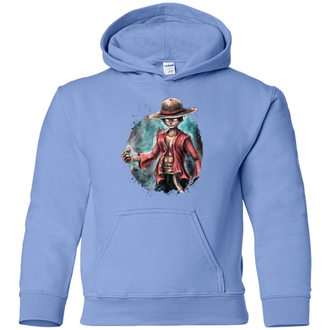 Sweatshirts Carolina Blue / YS LUFFY Youth Hoodie
