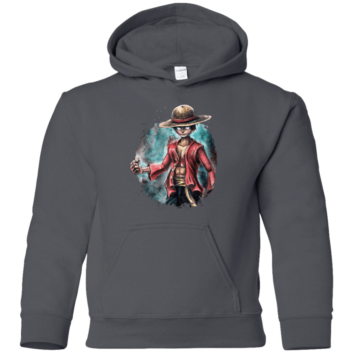 Sweatshirts Charcoal / YS LUFFY Youth Hoodie