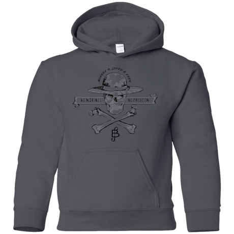 Sweatshirts Charcoal / YS Luffy Youth Hoodie