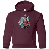 Sweatshirts Maroon / YS LUFFY Youth Hoodie
