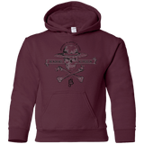 Sweatshirts Maroon / YS Luffy Youth Hoodie